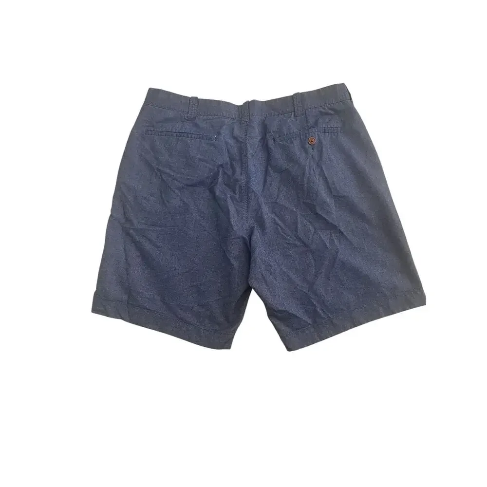 Jcrew Gramercy Men's Shorts Navy Size 36w 100% cotton